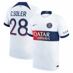 Nogometni Dresovi Paris Saint-Germain C. Soler 28 Gostujući 2023-24 Kratkih Rukava